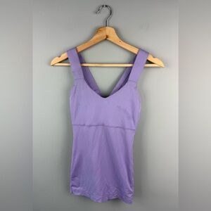 Lululemon Purple Sleeveless Tank with Bra